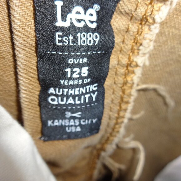 Lee Dungarees men's Carpenter jeans size 34 x 29, New With Tags, Aztec gold - Picture 10 of 12